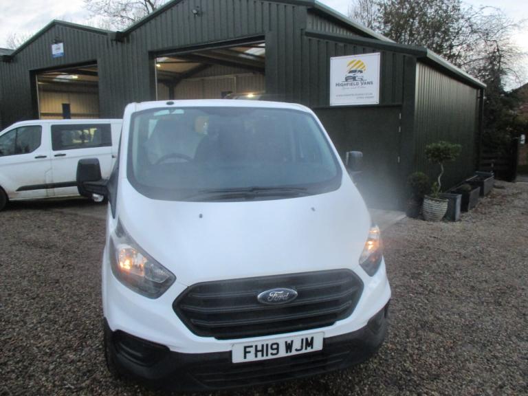2019 Ford Transit Custom 2.0 EcoBlue 130ps Low Roof Kombi Leader Van 9 SEATS NO VAT NEW WET BELT ...