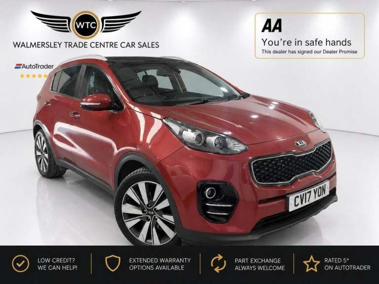 2017 Kia Sportage 1.7 CRDi 3 SUV 5dr Diesel Manual Euro 6 (s/s) (114 bhp) ESTATE Diesel Manual