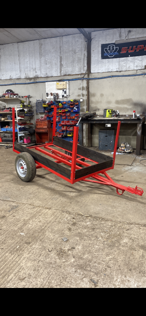 Fully restored car trailer 