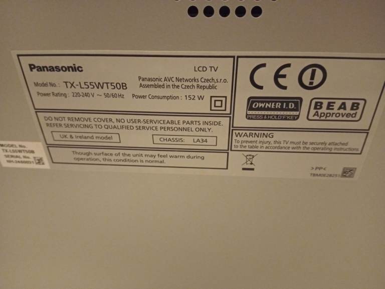 BIG 55" smart TV (not all apps)