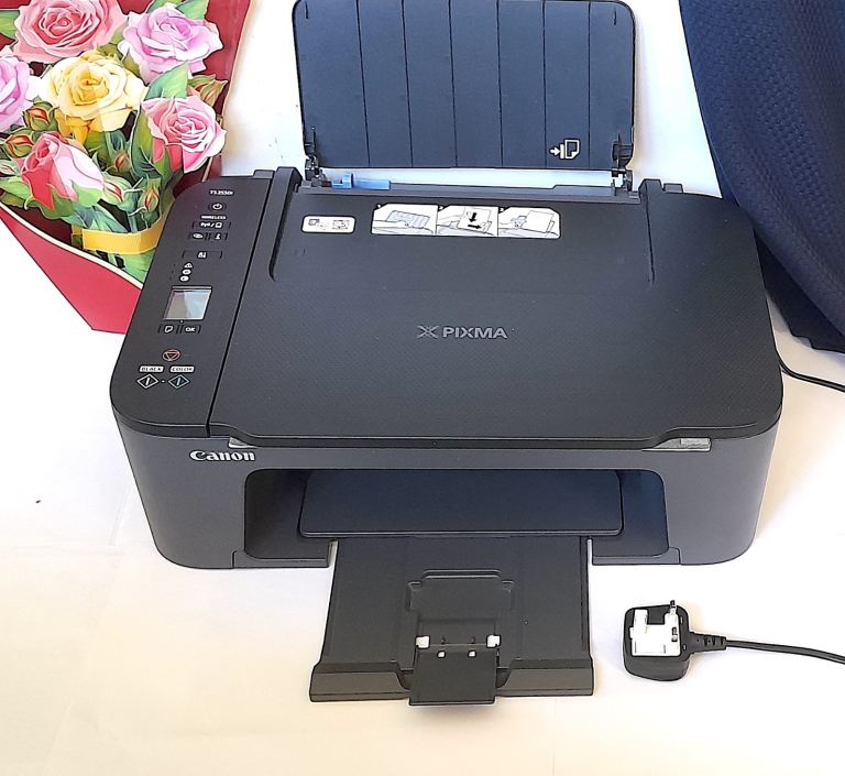 CANON PIXMA TS3550i INKJET COLOUR PRINTER - kept as spare - LOW USE - GOOD