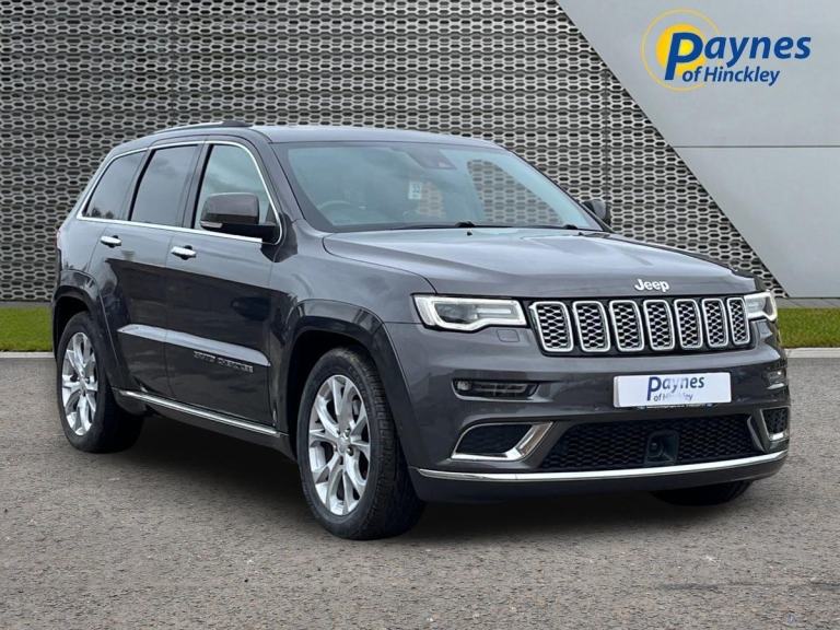 2019 Jeep Grand Cherokee 3.0 V6 MultiJetII Summit Auto 4WD Euro 6 (s/s) 5dr Grey