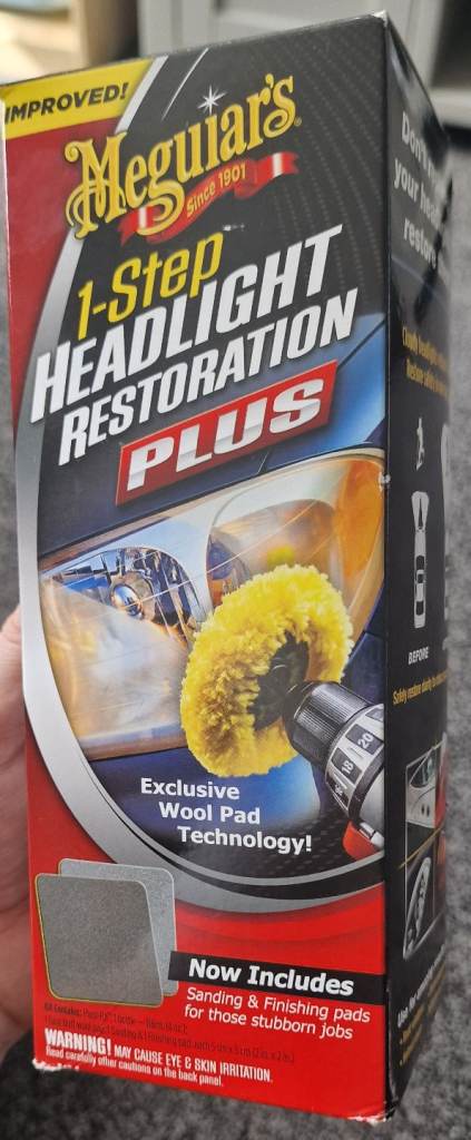 SOLD Megulars Headlight restoration Kit