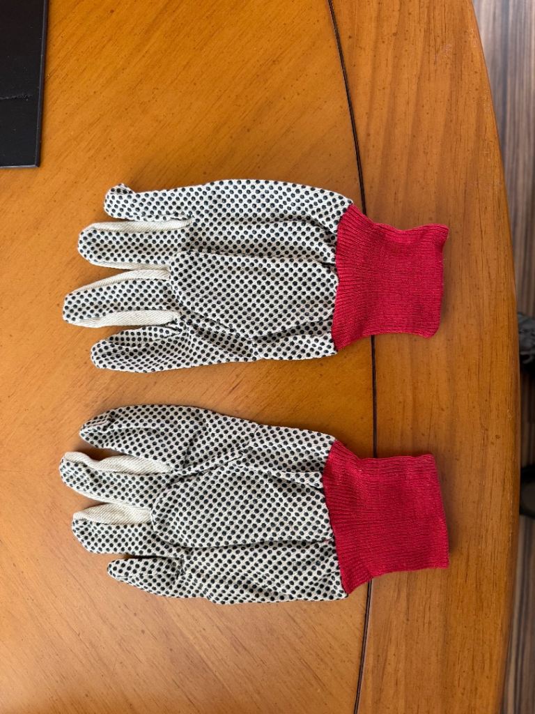 8 packs (12pairs in each) polka dot gloves 