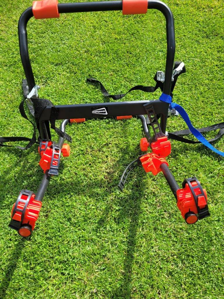 Bike rack for boot of car