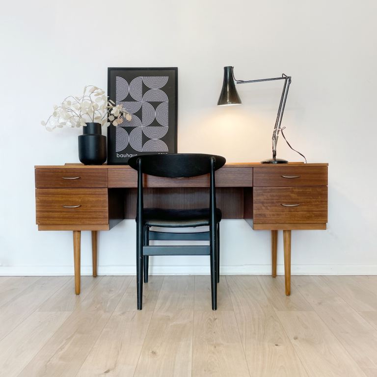 Mid century modern desk / dressing table by John and Sylvia Reid
