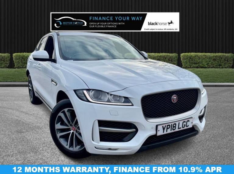 2018 18 JAGUAR F-PACE 2.0 D180 R-SPORT SUV 5DR DIESEL AUTO AWD EURO 6 (S/S) (180