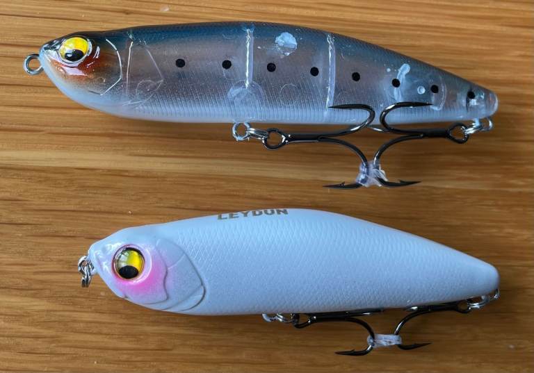 2 Brand New Z-Claws esk Top Water & Sub Surface Fishing Lures (Free UK Delivery)
