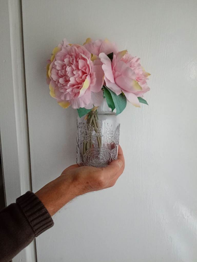 Brand New vase and flowers