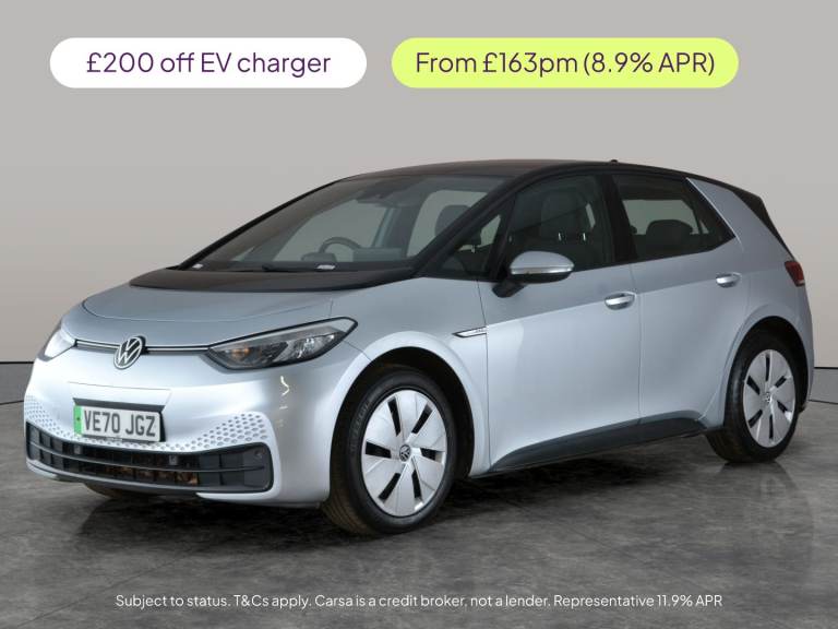 2020 Volkswagen ID.3 150kW Life Pro Performance 58kWh 5dr Auto HATCHBACK ELECTRIC Automatic