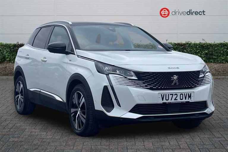 2022 Peugeot 3008 1.5 BlueHDi GT SUV 5dr Diesel Manual Euro 6 (s/s) (130 ps) SUV Diesel Manual