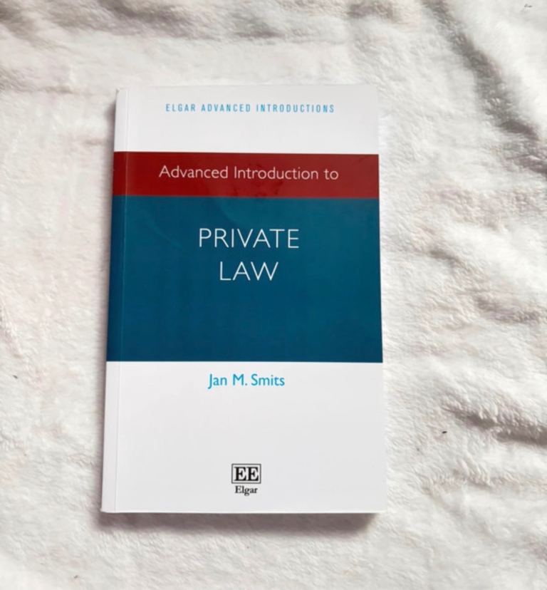 Advanced Introduction to Private Law 