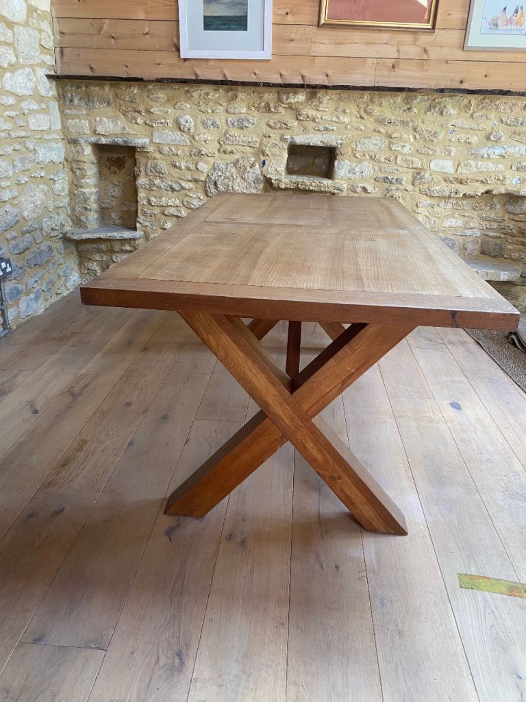 Solid oak table