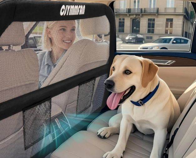 Dog barrier. Large rear car dog barrier. New