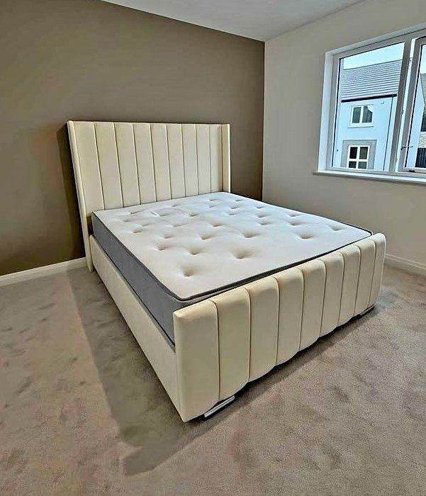  Brand New Florence Bed Double Size – Penal Line Style 📦 Cheapest Price Now