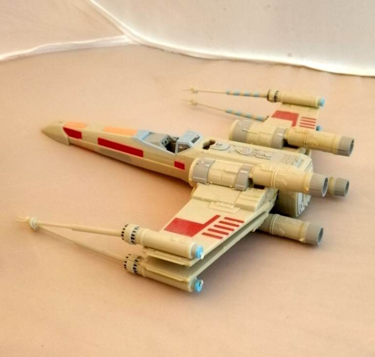 Revell Star Wars X-Wing & Starfighter Built Model Kits - No Box or Instructions