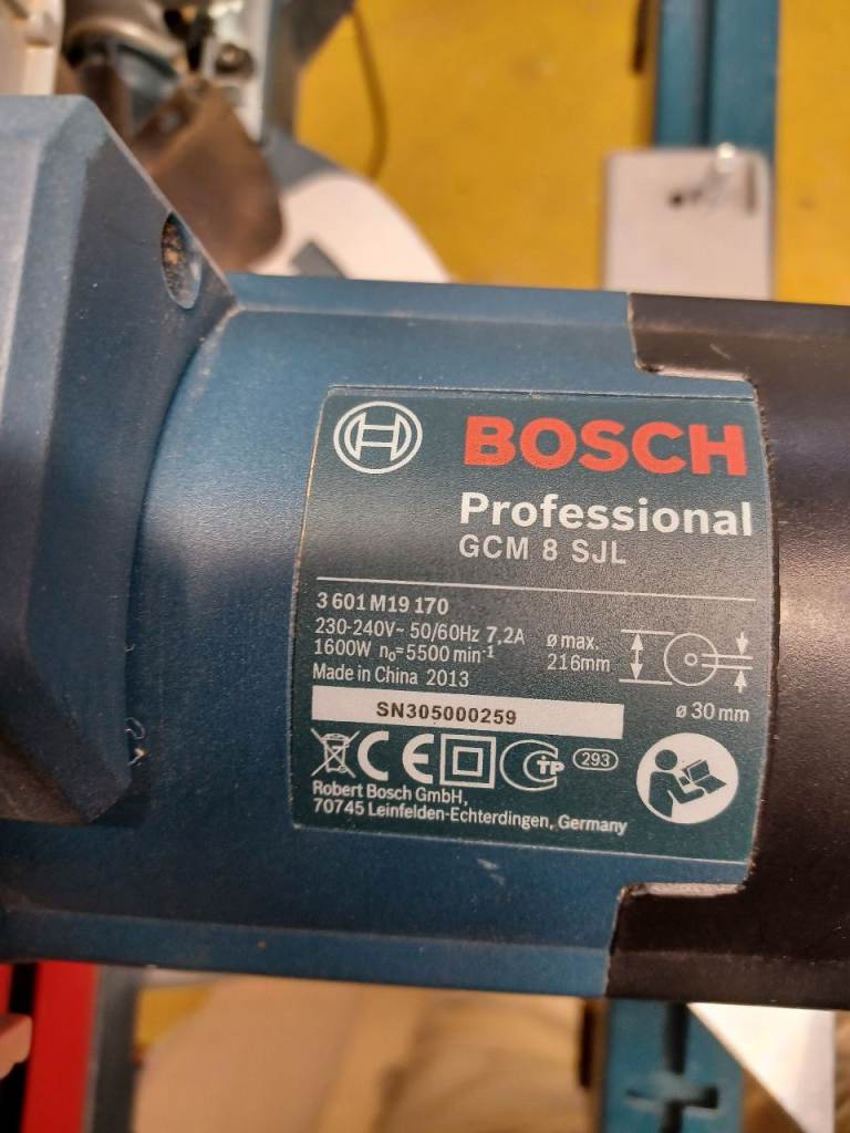 Bosch Professional GCM 8 SJL sliding mitre saw with GTA 2600 stand.  £230 o.n.o