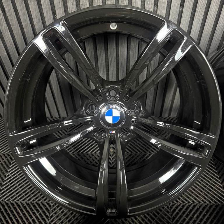 19'' GENUINE BMW M3 M4 437M BLACK ALLOY WHEELS TYRES ALLOYS 