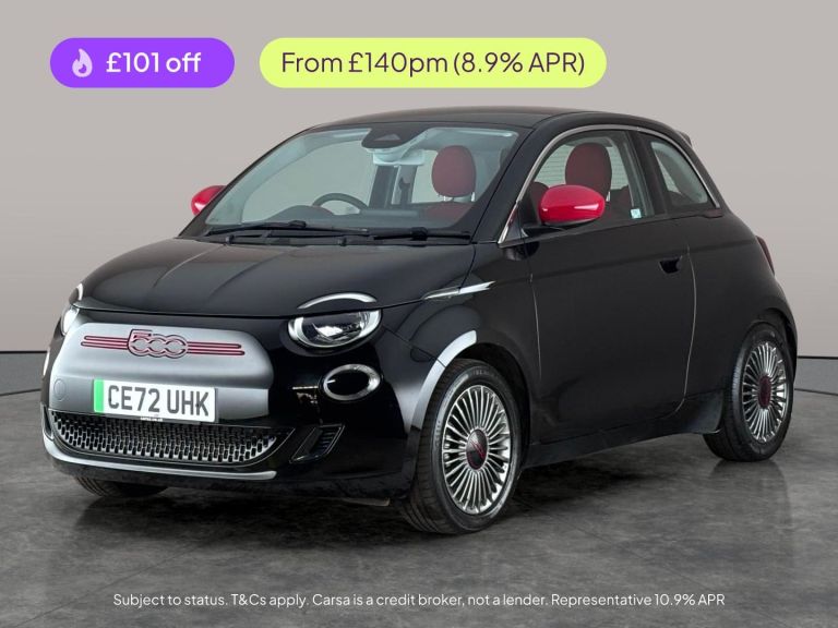 2023 Fiat 500 87kW Red 42kWh 3dr Auto HATCHBACK ELECTRIC Automatic