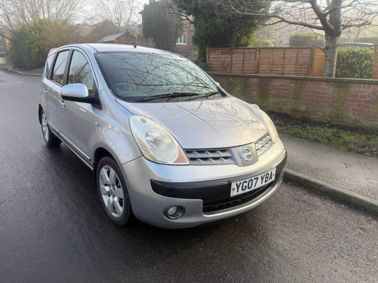 Nissan Note 1.5 dCi SVE 5dr Diesel with 12 Months MOT& Half leather Seats&Full SerHis&118k Mileage