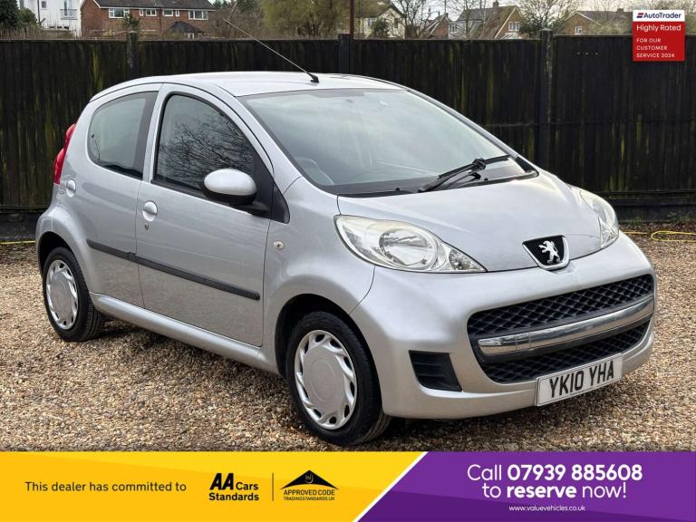2010 Peugeot 107 1.0 107 Urban 5dr Hatchback Petrol Manual