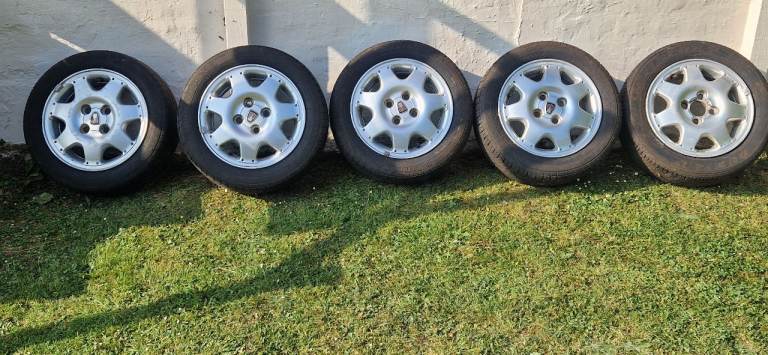 Rover Metro Gti 7 spoke alloy wheels