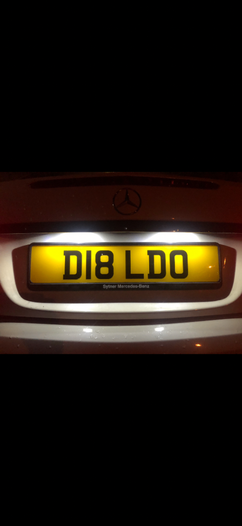 Private Number Plate Personal Registration 