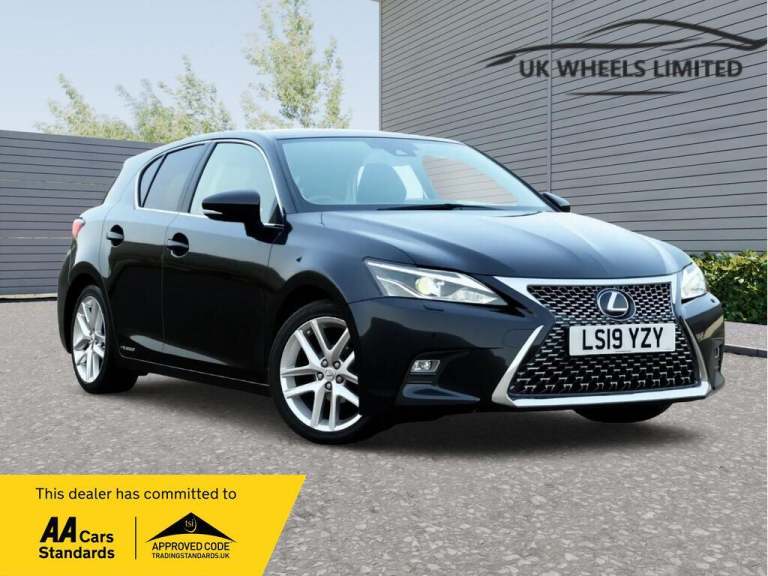 2019 Lexus CT 1.8 200h E-CVT Euro 6 (s/s) 5dr HATCHBACK Petrol/Electric Hybrid Automatic