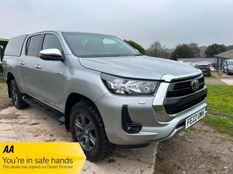 2022 Toyota Hilux 2.4 D-4D Icon Auto 4WD Euro 6 (s/s) 4dr PICK UP Diesel Automatic