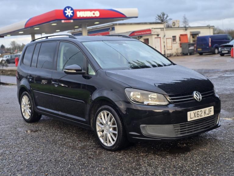 2012 Volkswagen Touran 2012 SE 5 Door M.P.V. (7 Seats)  1390cc (140 BHP) Petrol Automatic MPV Pet...