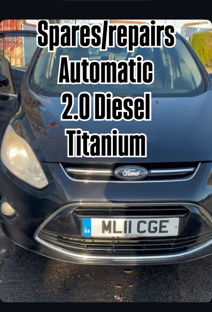 2011 Ford C-Max 2.0 TDCi Titanium Automatic – Spares or Repair