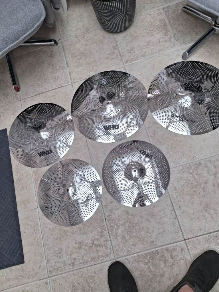 WHD Low Volume Cymbals Set – Good Condition