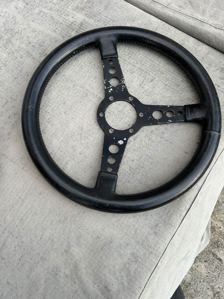 Leather 14” Steering Wheel 