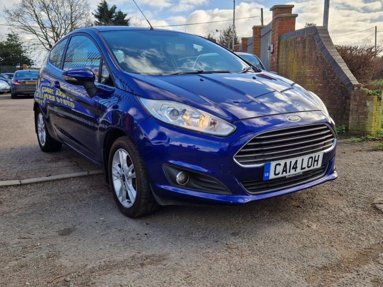 2014 Ford Fiesta 1.25 82 Zetec 3dr HATCHBACK Petrol Manual