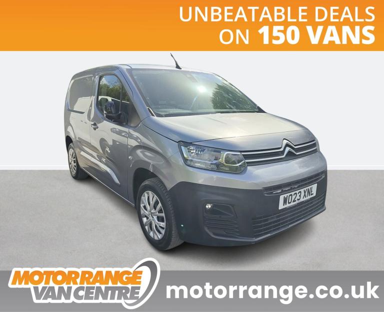 2023 Citroen Berlingo 1.5 BlueHDi 650Kg Driver Edition 100ps 6 Speed S/S Panel Van DIESEL Manual