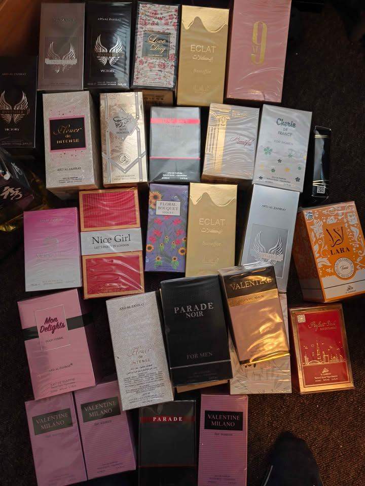 Dubai perfumes. 24 perfumes for 5£ each. 