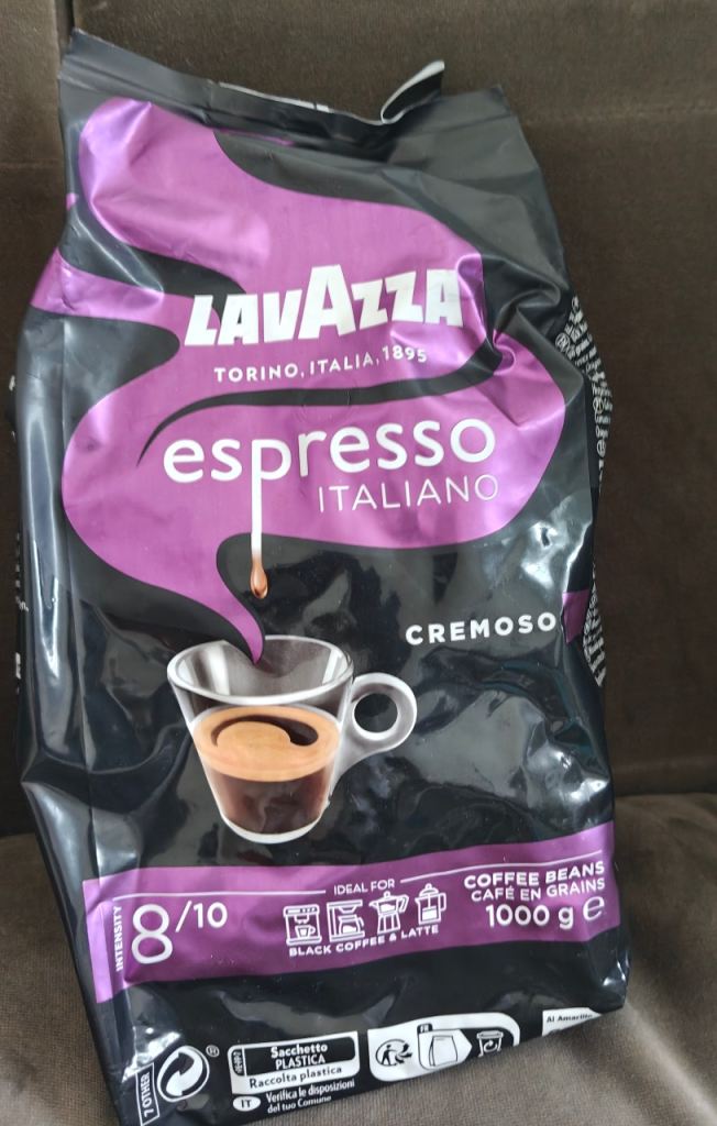 Lavazza Espresso Italiano Cremoso Coffee Beans 1kg