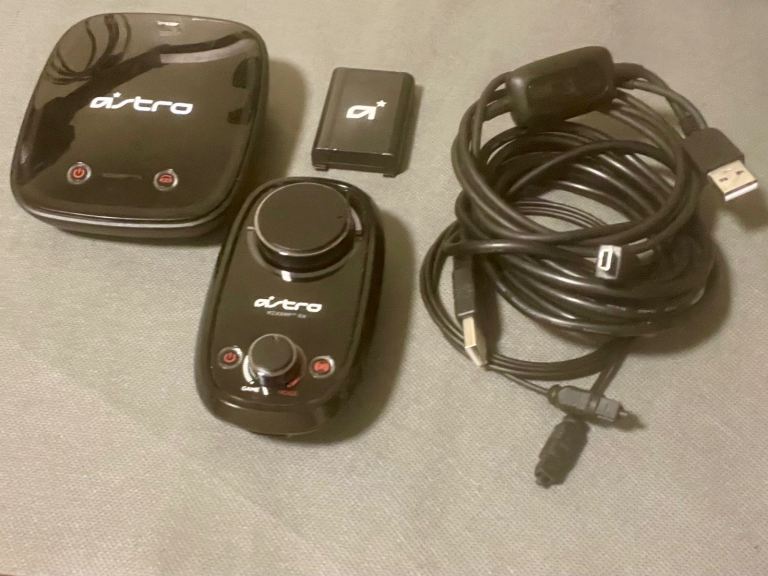 Astro Gaming MixAmp Pro TR with Cables – Good Condition