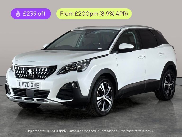 2020 Peugeot 3008 1.5 BlueHDi Allure 5dr EAT8 HATCHBACK DIESEL Automatic