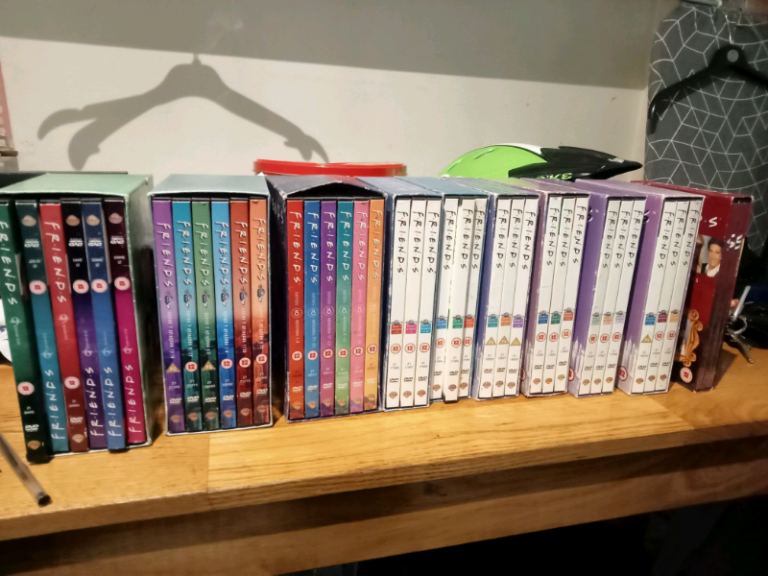 Ten box sets of Friends dvd 