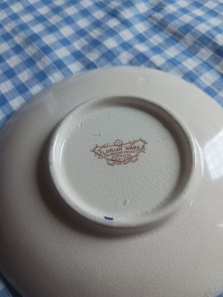 RARE Moorcroft Cup and Saucer Circa 1902 