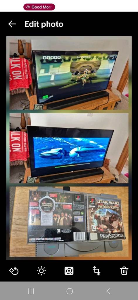 Star Wars: Episode 1 Jedi Power Battles (Playstation PS1 Game)