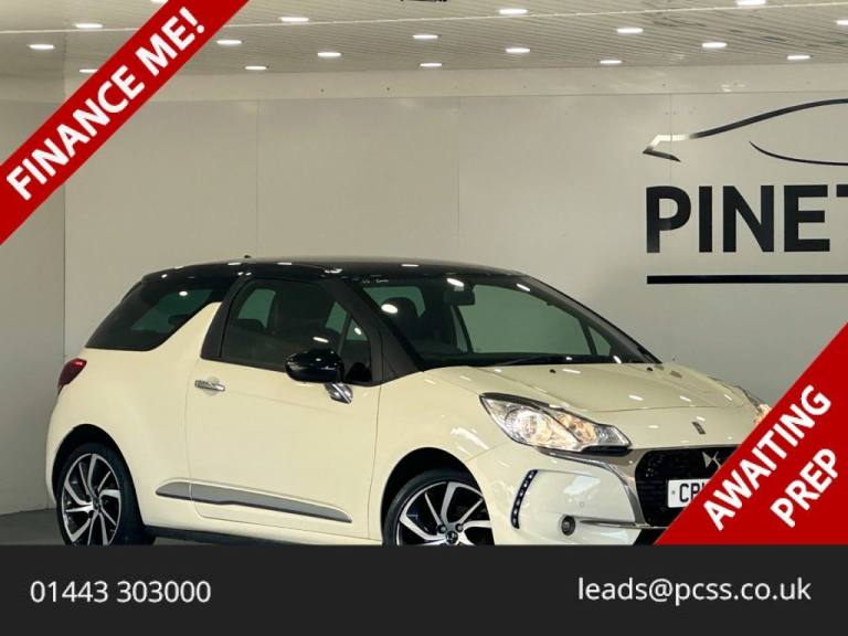 2018 DS Automobiles DS 3 1.2 PureTech Parthenon Cream Hatchback 3dr Petrol Manual Euro 6 (82 ps) ...