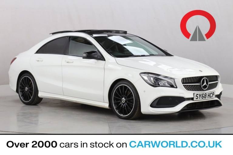 2019 Mercedes-Benz CLA 1.6 CLA200 AMG Line Night Edition (Plus) Coupe 4dr Petrol Manual Euro 6 (s...