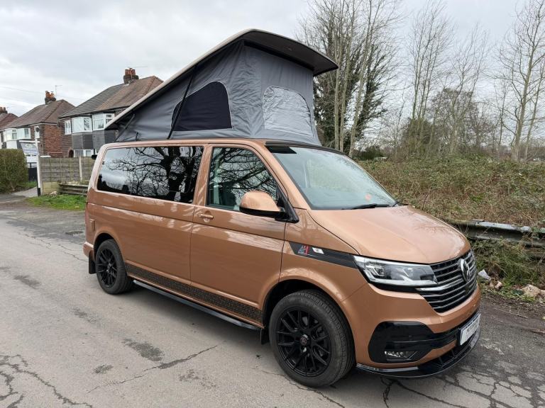 2022 VW TRANSPORTER T6.1 CAMPERVAN AUTOHAUS ASHTON BUILD 4 BERTH 4 BELT