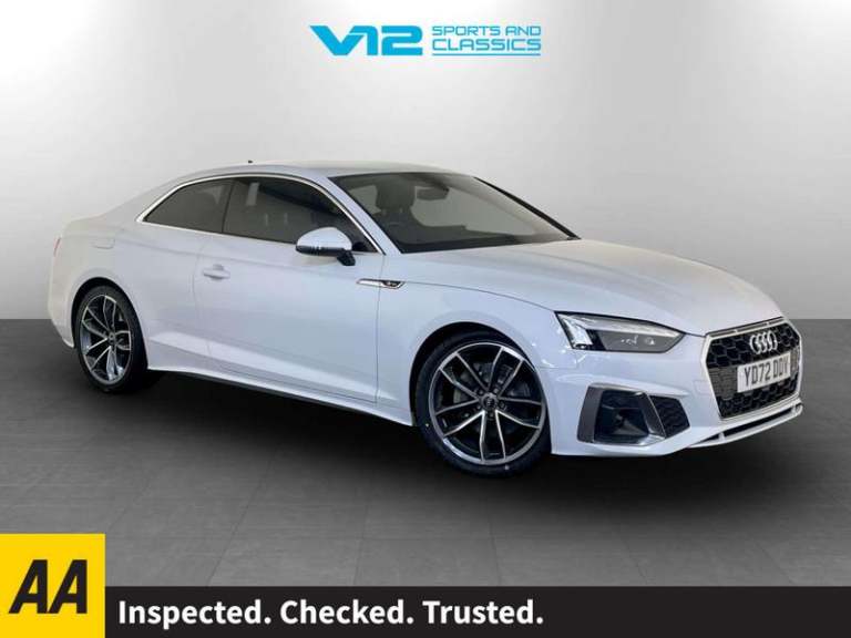2022 Audi A5 2.0 TFSI 40 S line S Tronic Euro 6 (s/s) 2dr Automatic Coupe Petrol Automatic