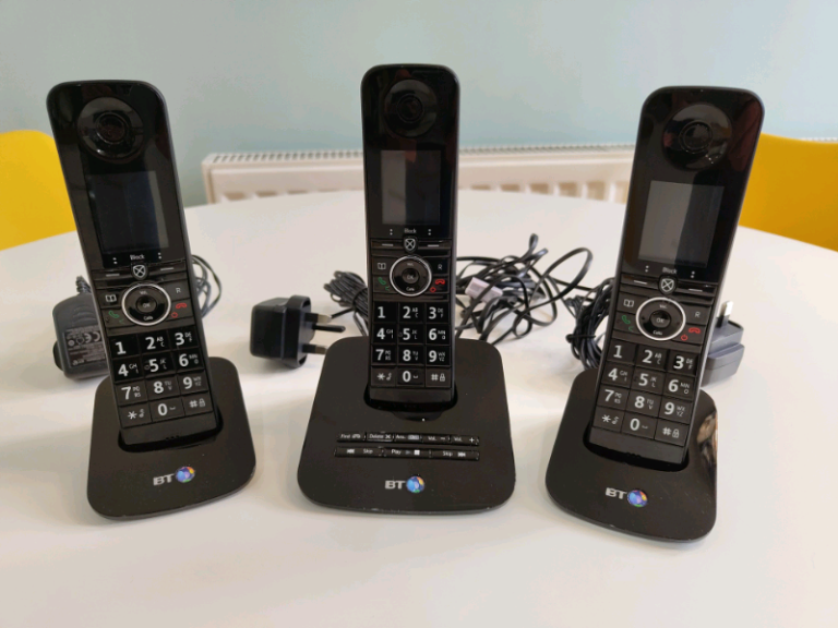 BT Premium Phone - Three Handsets