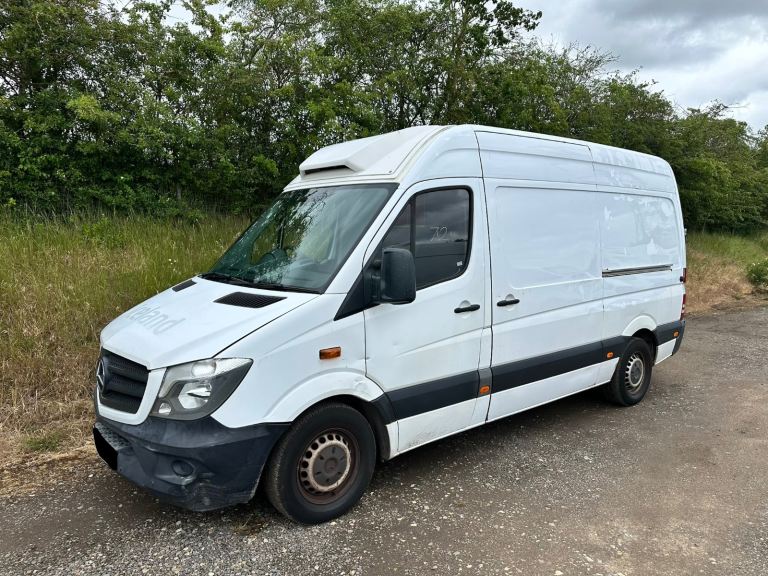 MERCEDES SPRINTER 314 CDI MWB DIESEL 2018 68-REG FRIDGE FREEZER VAN DRIVES EXCELLENT
