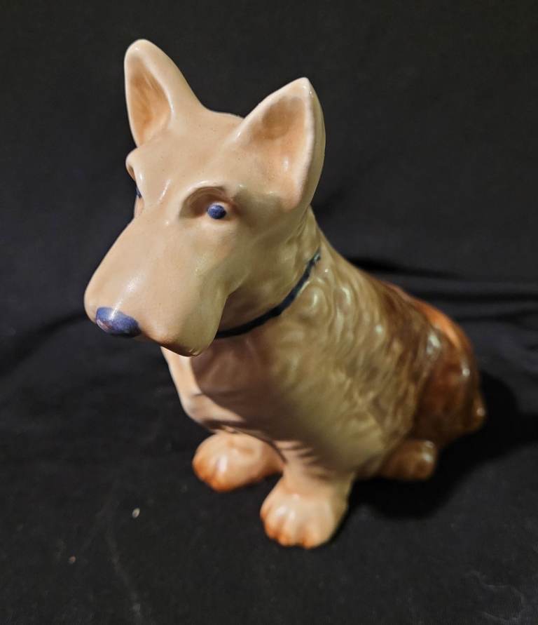 Sylvac Scottie Dog Scottish Terrier Figurine 1205 Ornament Beige