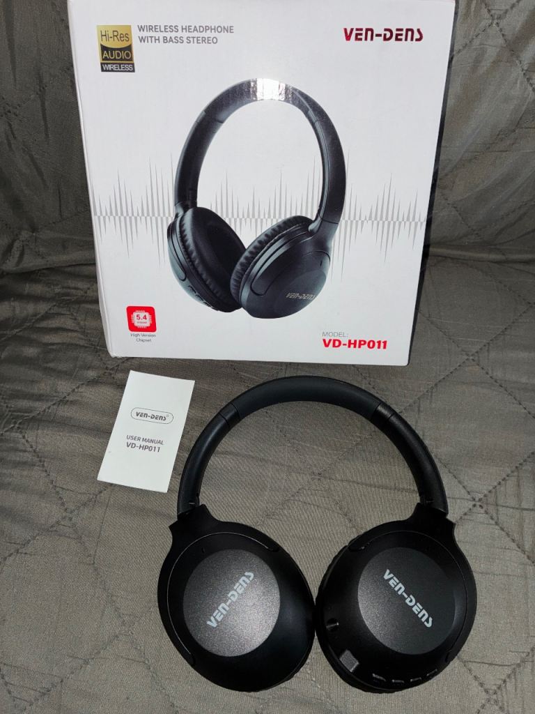 Ven-Dens Wireless Headphone with Bass Stereo